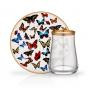 TARABYA HANDLE TEA ST 6 PIECE BUTTERFLY